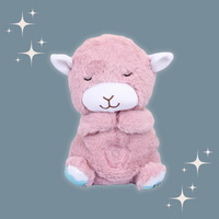 Pink Wooly lamb